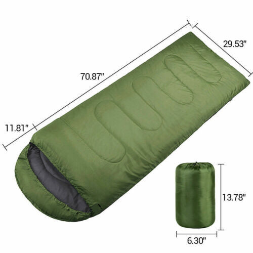 Ultra Lightweight & Portable Sleeping Bag - Camping, Hiking & Outdoor