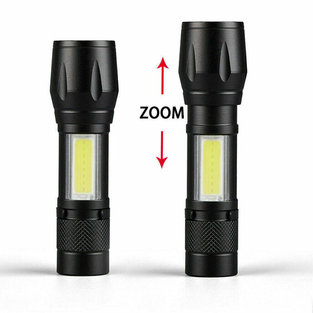 Mini Powerful Tactical Flashlight with COB Light