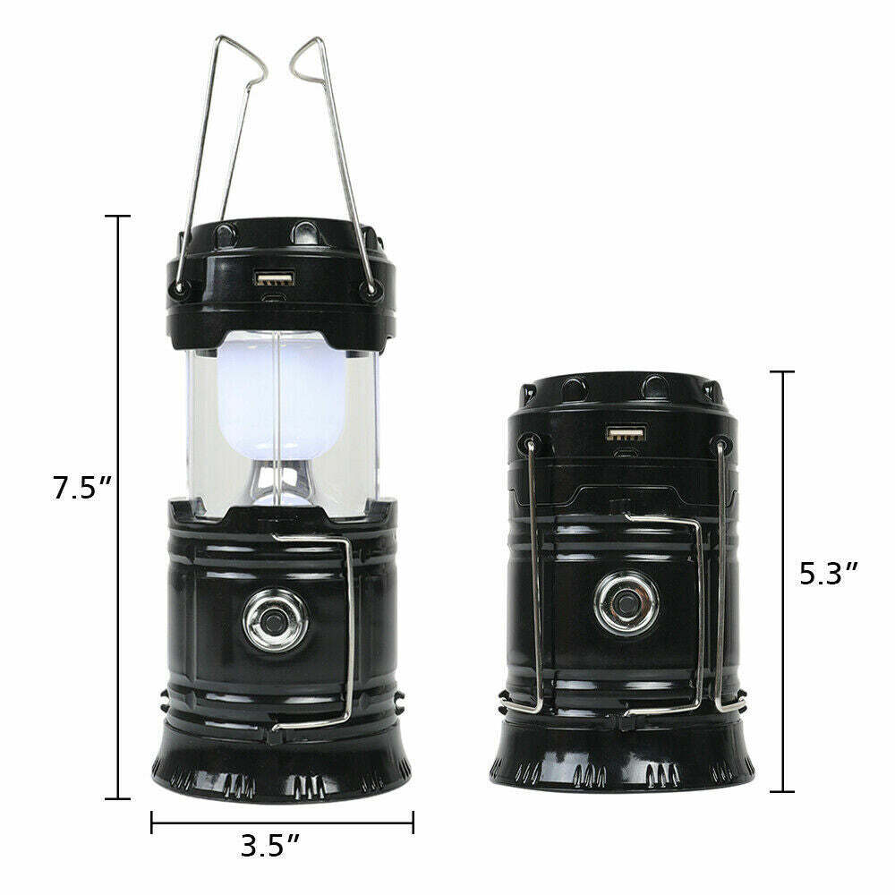 Camping Lantern - Rechargeable LED Lantern for Camping, Emergency, Hurricane and Survival Kits