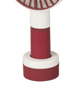 Personal Rechargeable Portable Fan w/ 3 Speed and LED Light