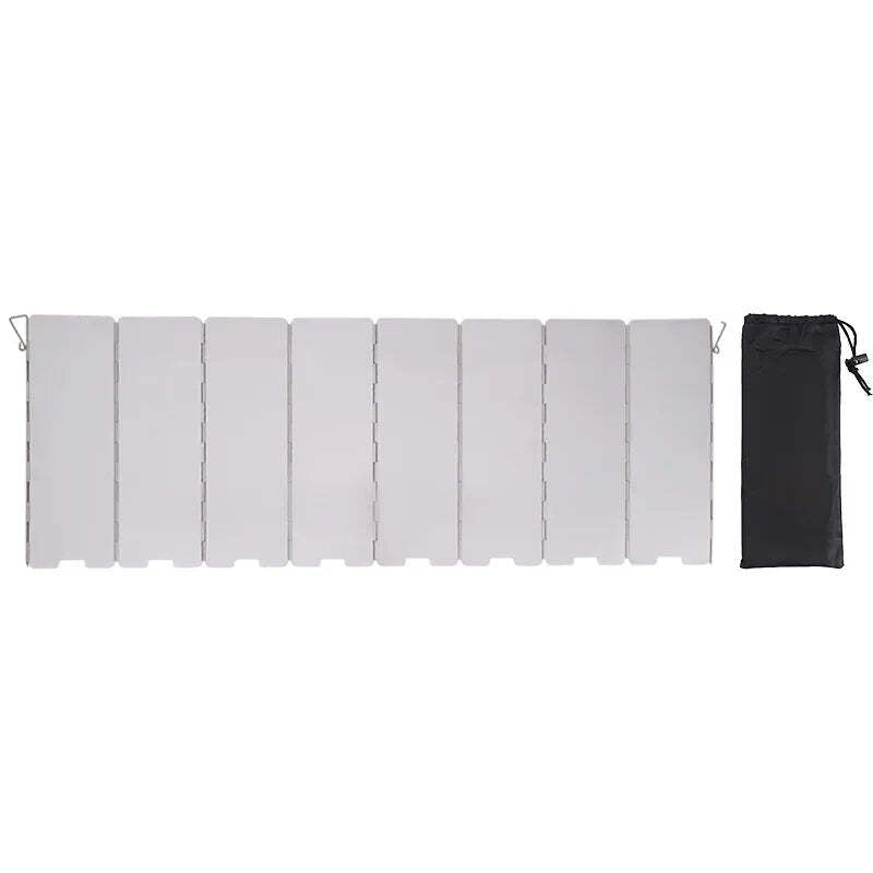 Folding Stove Windscreen - Gas Stove Windshield Plates