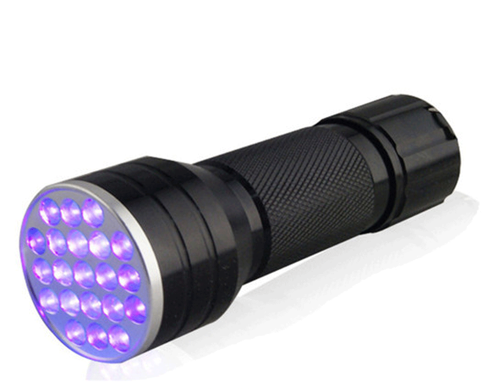 Super Bright UV Flashlight - 395nm Black light